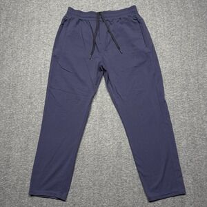 Public Rec Pants Mens 32x28 Blue All Day Every Day Straight‎ Stretch Drawstring